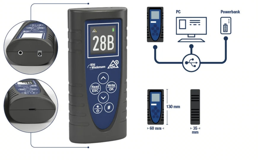 DISPOSITIVO DI INDIRIZZAMENTO ASI-5/ASI-3 BIHL+WIEDEMANN